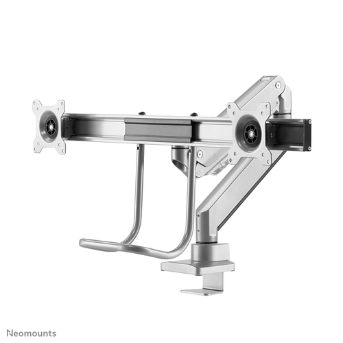 Neomounts NM-D775DXSILVER Support de moniteur 10-32" - vérin à gaz - Topfix - arrêt à 180° – Photo 7 sur 11