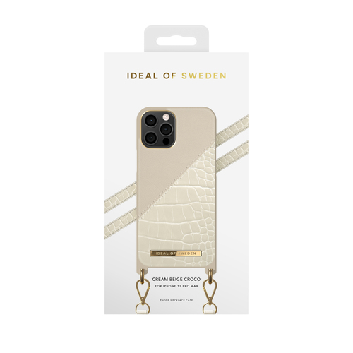 iDeal of Sweden Atelier Necklace Case iPhone 12 PRO MAX Crm bg C – image 2