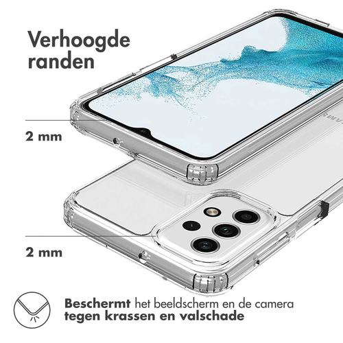 Accezz Xtreme Impact Backcover Samsung Galaxy A23 (5G) - Transparant, afbeelding 3