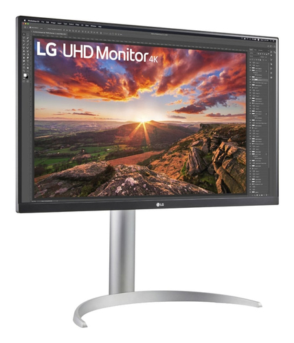 LG 27UP850K-W.Aek 4K Ultra HD 27" LED Monitor - Black & Silver, Silver/Grey,Black - image 3