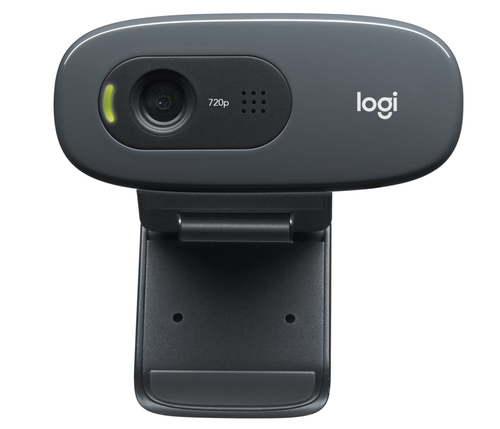 Logitech 960-000694 cámara web 3 MP 1280 x 720 Pixeles USB Gris, Gris Oscuro imagen 2