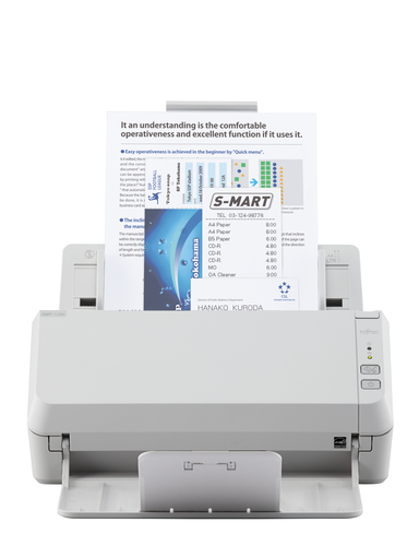 Fujitsu SP-1125 ADF skanner 600 x 600 DPI A4 Valge