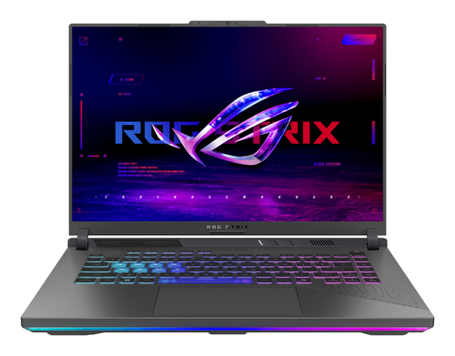 ASUS ROG Strix G16 G614FP-S5062W AMD Ryzen™ 9 9955HX Ноутбук 40,6 cm (16") WUXGA 32 GB DDR5-SDRAM 1 TB Твердотельный накопитель (SSD) NVIDIA GeForce RTX 5070 Wi-Fi 6E (802.11ax) Windows 11 Home Черный, Серый QWERTZ Немецкий