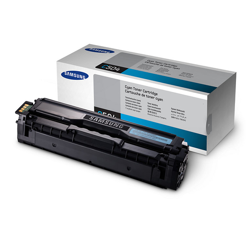 Original Samsung Clt-C404S Cyan Toner Cartridge - image 1