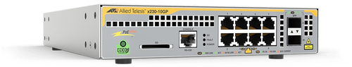 Switch PoE Administrable Capa 3 8 Puertos 10/100/1000 Mbps 2 SFP Gigabit 124 W AT-X230-10GP-10 - AT-X230-10GP-10