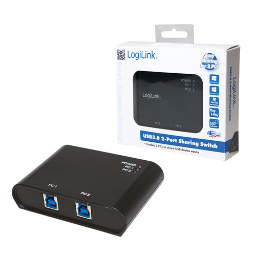 LogiLink UA0216 USB 3.0 port sharing switch, afbeelding 4