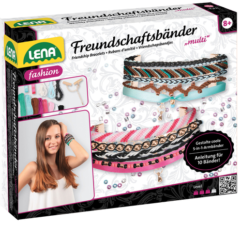 Lena Friendship bracelets Multi