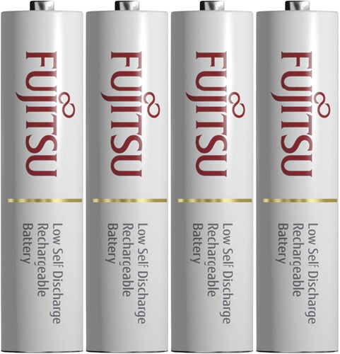 Fujitsu 4 x AAA 750mAh Akumulators Niķeļa-metāla hidrīda (NiMH)