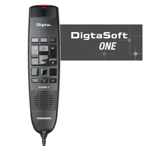 Grundig Digta SonicMic 3 Juoda