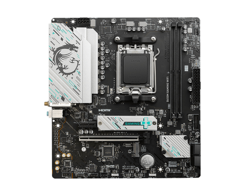 B650M GAMING WIFI MOTHERBOARD MSI B650M GAMING WIFI SOCKET AM5 2DDR5 7800 1HDMI 1DP 2M2 MICRO ATX