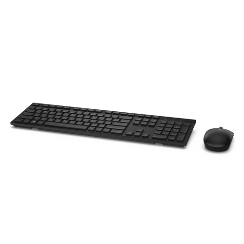 DELL KM636 Tastatur Maus enthalten Universal RF Wireless QWERTZ Deutsch Schwarz