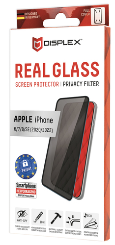 Displex 01315 защитная пленка / стекло для мобильного телефона Privacy screen protector Apple 1 шт