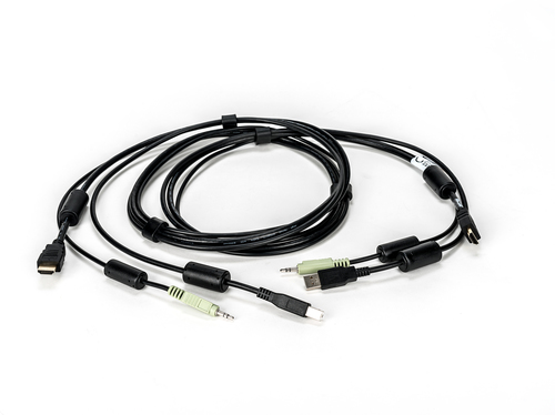 CABLE ASSY, 1-HDMI/1-USB/1-AUDIO, 6FT