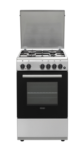 De’Longhi DL554EX cooker Freestanding cooker Electric Gas Stainless steel – image 1