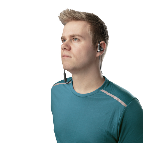 Trust 23345 headphones/headset Wireless Ear-hook, Neck-band Sports Bluetooth Black, Grey – image 5