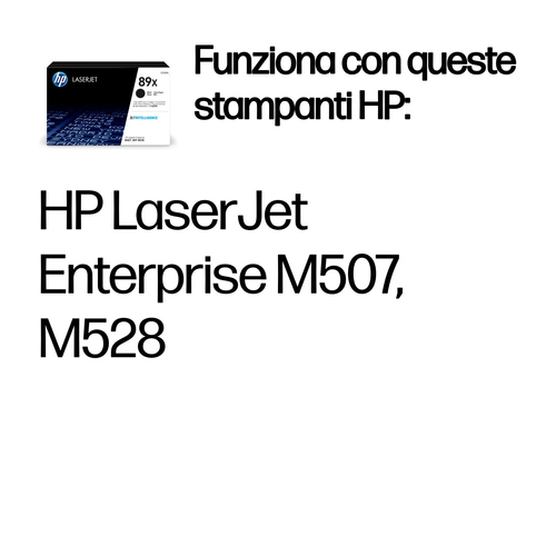 HP 89X – Toner nero originale