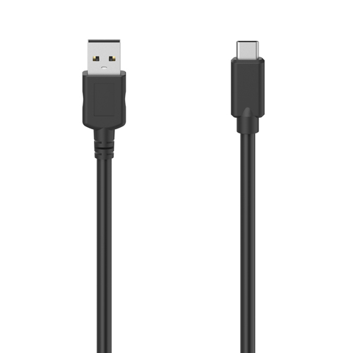 Hama 00300070 USB кабель USB 2.0 1,5 m USB A USB C 0,48 Gbit/s Черный
