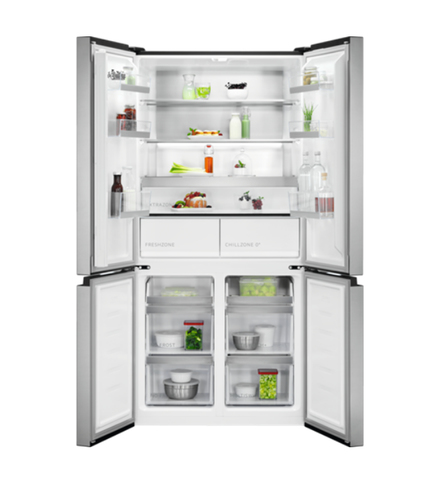 AEG RMB952E6VU side-by-side холодильник Отдельно стоящий 522 L Нержавеющая сталь