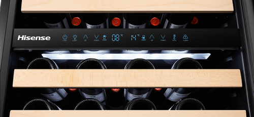Hisense RW17W4NWG0 wine cooler Compressor wine cooler Built-in Stainless steel 46 bottle(s) – image 9