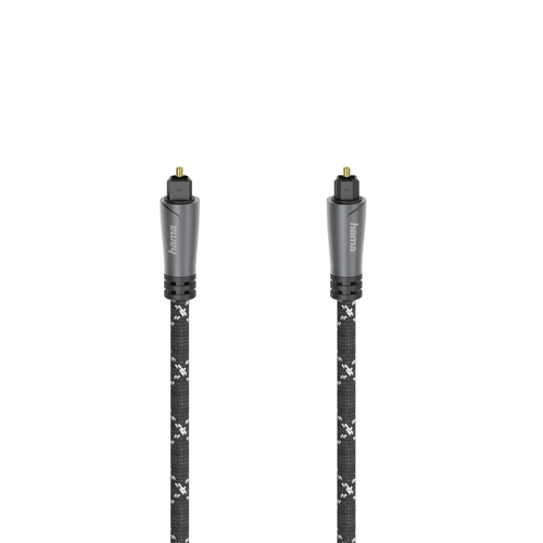 Hama 00205140 аудио кабель 3 m TOSLINK Черный, Серый