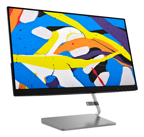 Lenovo Q24I-1L монитор для ПК 60,5 cm (23.8") 1920 x 1080 пикселей Full HD LED Черный, Серебристый