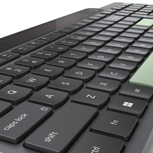 Lenovo 4Y41R69500 toetsenbord Thuis/Werk Bluetooth Belgisch, Engels Zwart, Groen, afbeelding 2