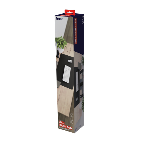Trust Benya XXL Bureaumat 90x43 cm - Veganleer Bovenkant – Foto 5 van 8