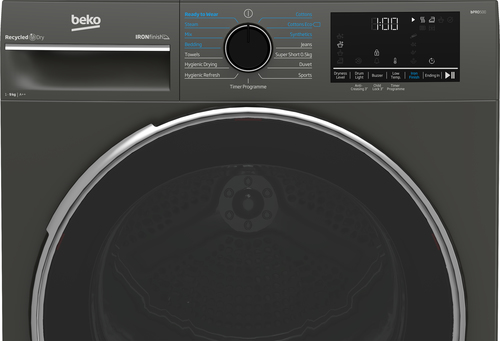 Beko B5T4923IG 9kg Heat Pump Tumble Dryer with IronFinish™ – image 4