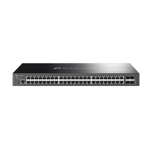 TP-Link Omada SG3452 сетевой коммутатор Управляемый L2+ Gigabit Ethernet (10/100/1000) 1U Черный