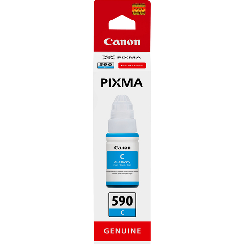 Canon GI-590 C – Flacone di inchiostro ciano originale