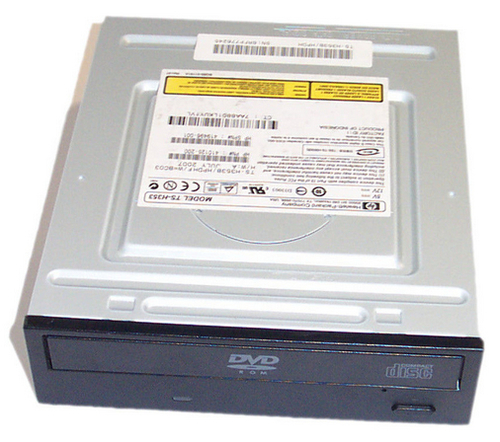 HP 419496-001 optiline kettaajam Sisemine DVD-ROM Must, Hall