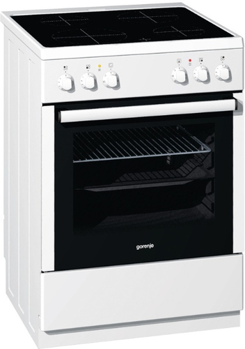 Gorenje EC65101AW cooker Freestanding cooker Electric Ceramic hob White