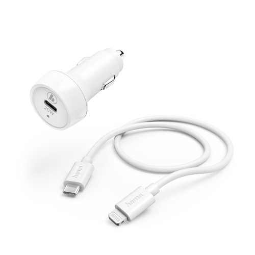 Hama 00210564 зарядное устройство для мобильных устройств Смартфон Белый USB Быстрая зарядка Для помещений