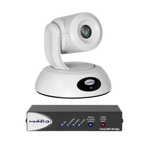 Vaddio RoboSHOT Video Conferencing Camera - 60 fps - White - 1920 x 1080 Video - Exmor R CMOS Sensor 99999630200W вебкамера Белый