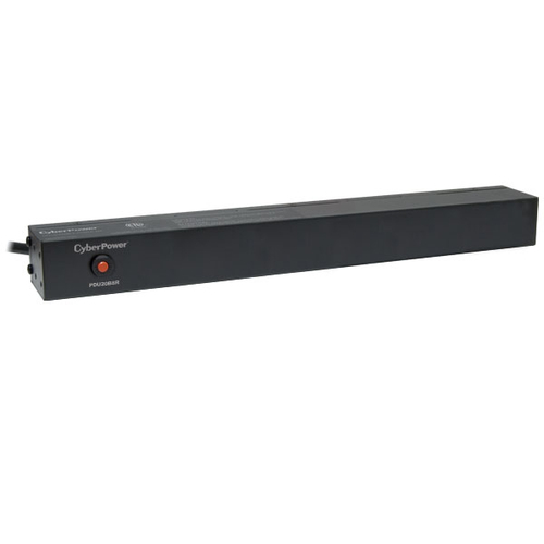 CyberPower PDU20B8R power distribution unit (PDU) 8 AC outlet(s) 1U Black