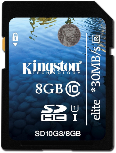 Kingston Technology 8GB Class 10 UHS-I Elite