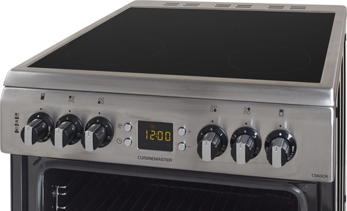 Leisure CS60CRX cooker Freestanding cooker Electric Ceramic hob Stainless steel – image 8