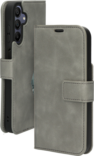 Kenmerken: Classic Wallet Case met extra opbergvak aan de achterkant Tijdloze kleur Granite Grey: gemaakt voor de moderne levensstijl. Het ontwerp