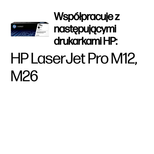 HP 79A oryginalny wkład z czarnym tonerem LaserJet CF279A