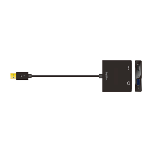 Adapter LogiLink USB 3.0 Combo > VGA / HDMI