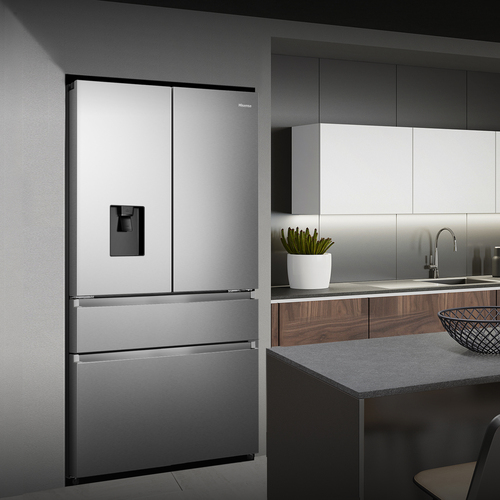 Hisense RF749N4SWSE American Fridge Freezer in Stainless Steel with Wa - image 8
