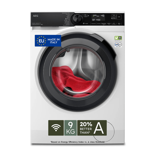 AEG LR9H94GBS стиральная машина Фронтальная загрузка 9 kg 1400 RPM Белый
