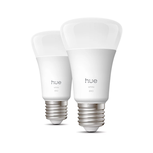 Philips Hue A60 White E27 810lm 2-pack, afbeelding 2