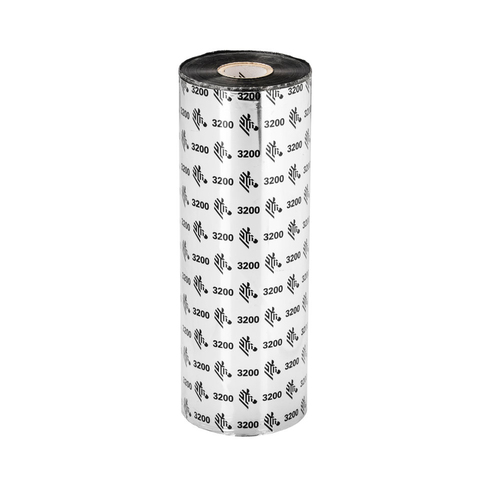 Zebra 3200 Wax/Resin Farvebånd refill (termisk overføring) Sort 03200BK15645