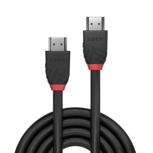LINDY HDMI Kabel 8K60Hz, Black Line 1m, afbeelding 2
