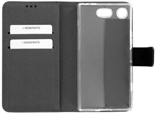 Mobiparts Premium Wallet TPU Case Sony Xperia XZ1 Compact Black – image 4