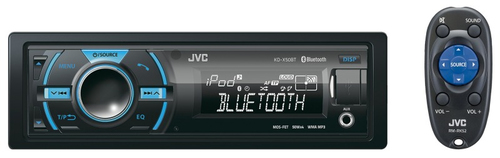 JVC KD-X50BT car media receiver Black Bluetooth