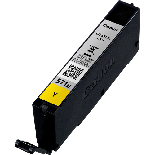 Original Canon Cli 571xl High Capacity Yellow Ink Cartridge