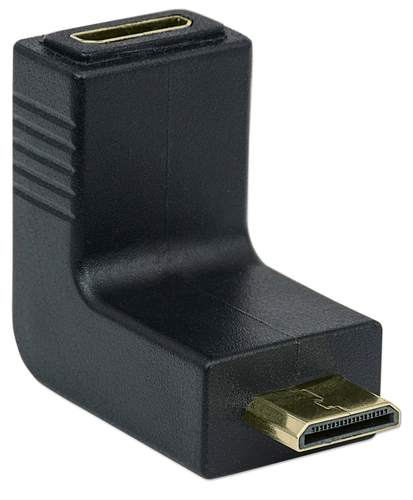 Manhattan HDMI Adapter mini A -> mini A Bu/St 90° oben, afbeelding 2