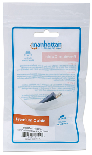 Manhattan HDMI Adapter mini A -> mini A Bu/St 90° oben, afbeelding 7